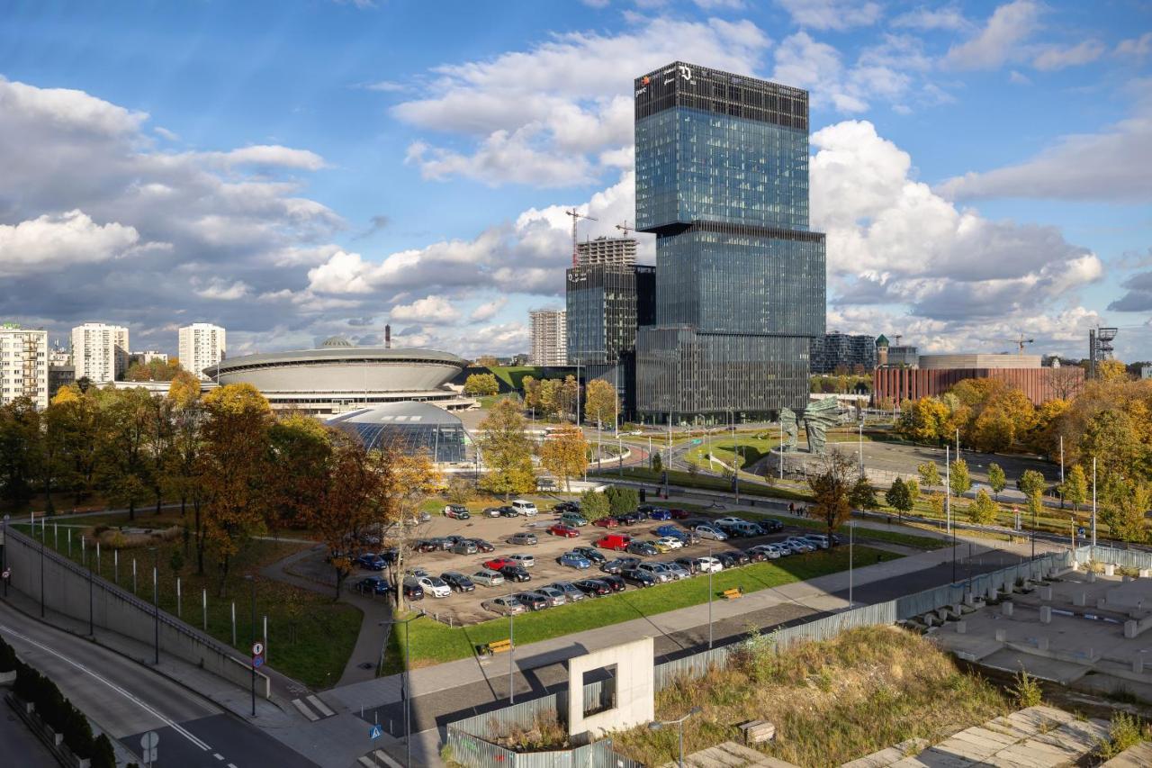 Korfantego Stylish Apartment With City View Spodek Katowice By Noclegi Renters Eksteriør bilde